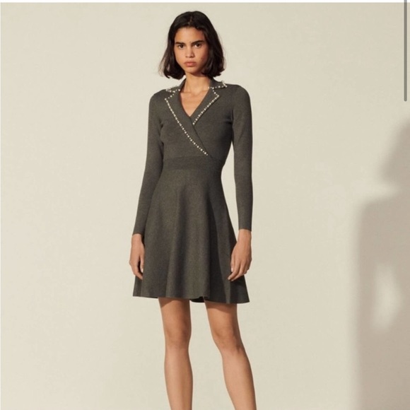 Sandro Pearls Dress - Picture 2 of 13